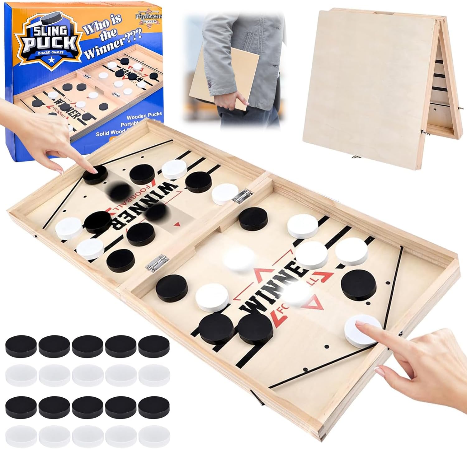 Portable Table Hockey Board